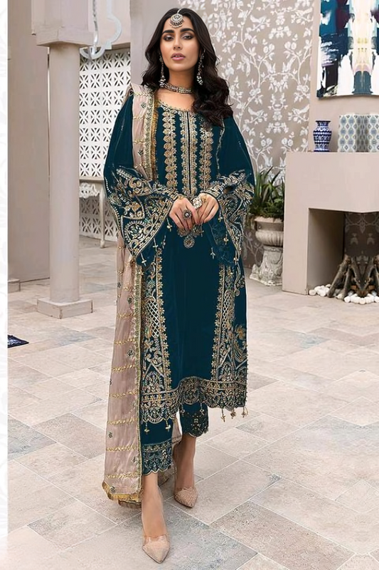 Wedding Salwar Suit For Woven Dress